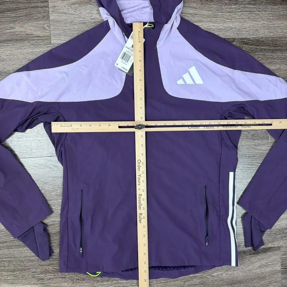 Adidas Pro Elite 2025 Track Jacket Purple JP3809 Men’s Size Medium Warm Up NEW